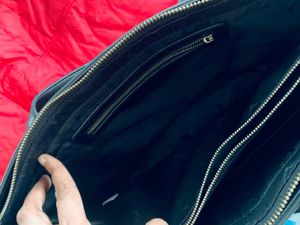 Elegant Allen Solly Black Tote Handbag – Classy &amp;