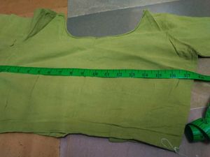 Moong green colour preloved Blouse