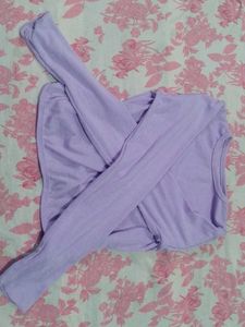 Lavender Long Sleeve Top