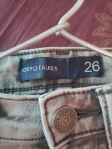 It&#39;s A Distressed Grey Jeans Of Tokyo Talkies