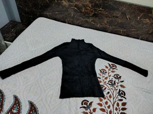 Black winter Top