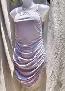 I. White Bodycon Mini Dress