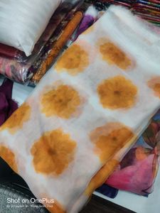Digital Print Organza Fabric 70₹ Per Miter