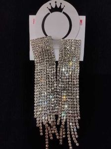 Sparkling Tassel Earrings