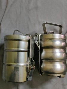 Tiffin &  Glass Combo