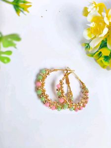 Earring Bundle - Pearl &amp; Beaded Hoops