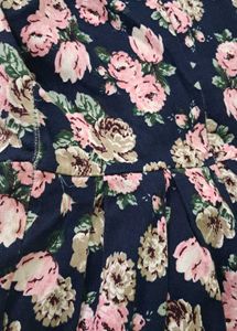 Floral Print Fit &amp; Flare Dress