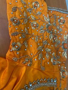 💥Embroidered Orange Blouse💥