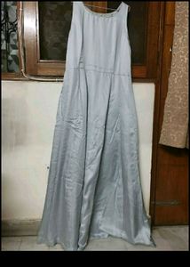 Elegant Grey Ball Gown