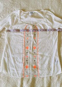 Embroidered Boho Tunic