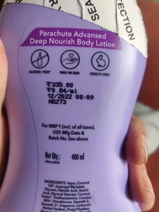 Parachute Body Moisture