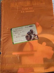 RD SHARMA class 8 New Edison With Cover
