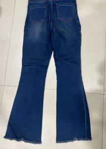 Flared Bootcut Denim Jeans