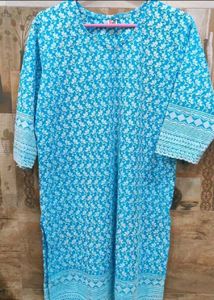 Unused Chikankari Kuri Upto XXL ALLOVER EMBROIDER