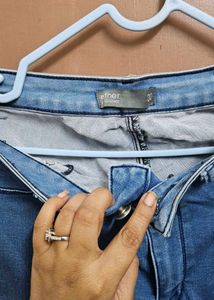 High Waisted Light Wash Jeans