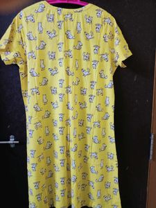 💫Cute Yellow 💛 Short Nightdress