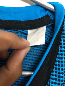 Adidas Blue Short Sleeve T Shirt
