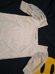 Lace Sleeve Top