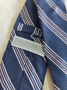 Striped Blue Tie