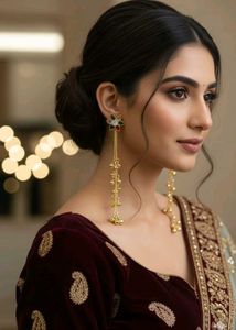 Floral Jhumka Earrings