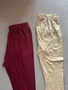 Combo Of 2 Ankle Length Leggings