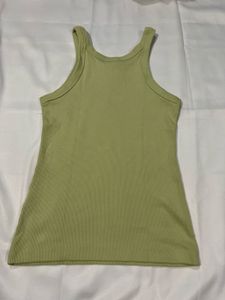 H&amp;M Lime Green Casual Top