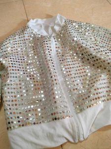 Silver Crop Jacket 🦪⌚🦪