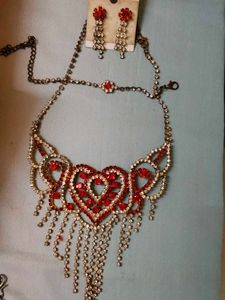 Necklace And Earrings An Braslet