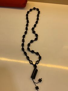 Unisex Black Neckchain
