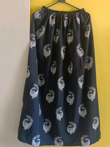 Crop Top And Long Skirt