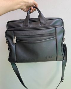 High Quality Faux Leather Office Bag