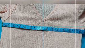 Pink Cutout Long Sleeve Top