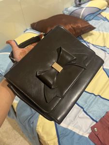 Brown Leather Sling bag