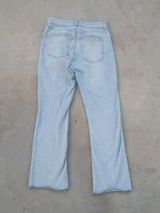 Light Wash Flare Jeans