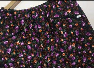 Multi Floral Print Winter Lower Pyjama  32 Waist