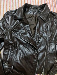 Faux Leather Unisex Jacket