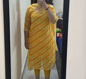 Yellow Kurti