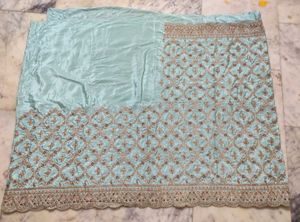 Embroidery Work Best Design Saree .