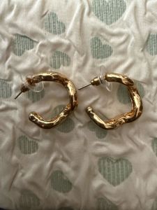 Gold Hoop Earrings