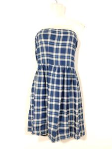 Hollister Navy Blue Tube Dress (Women)