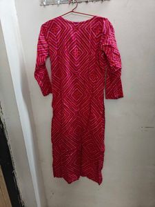 Cotton Pink Kurti