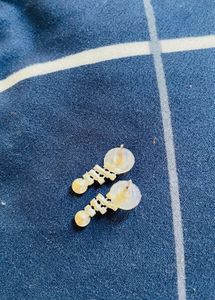 Sparkly Silver Earrings