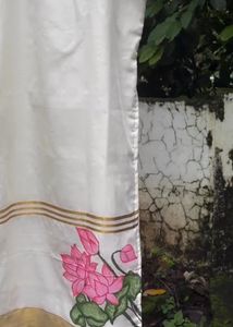 Hand Painted Kerala Style Slitted Kurti