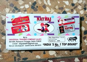 Natraj Geometry. Wholesale Pack Of 10