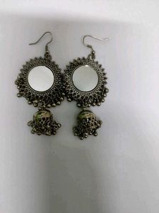 Oxidised Women's Earrings