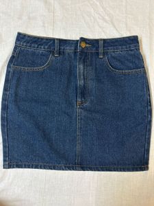 Denim Mini Skirt