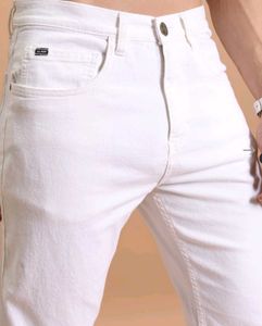 White Casual Jeans for men