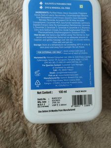 The Derma Co Benzoyl Peroxide Gel Face Wash