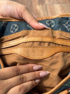 Louis Vuitton Denim Handbag