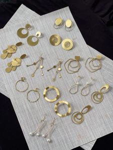 Anti Tarnish Brand New Brass Earrings